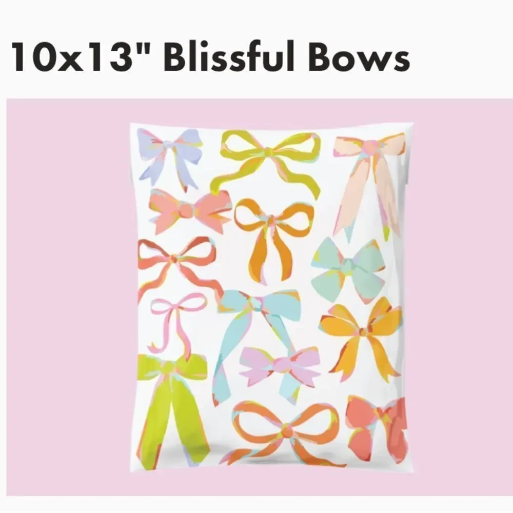 Poly mailers mixed sizes 35 poly mailers 35 stickers